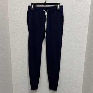 ZYIA Navy Joggers with White Drawstring